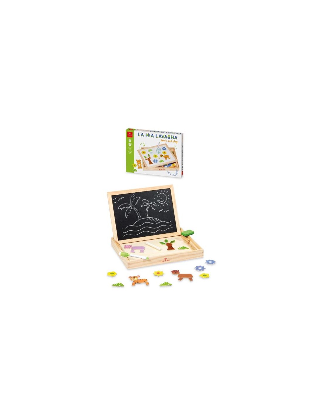PRESCOLARI: vendita online LAVAGNA EDUCATIVA, GIOCO LA MIA LAVAGNA, LEARN AND PLAY, in offerta