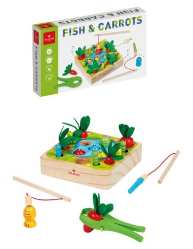 PRESCOLARI: vendita online GIOCO 054024 FISH AND CARROTS in offerta