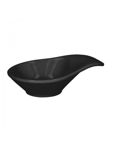 INSALATIERE E COPPETTE: vendita online SHOW PLATE COPPETTA FINGER FOOD 11,5X8CM NERO in offerta