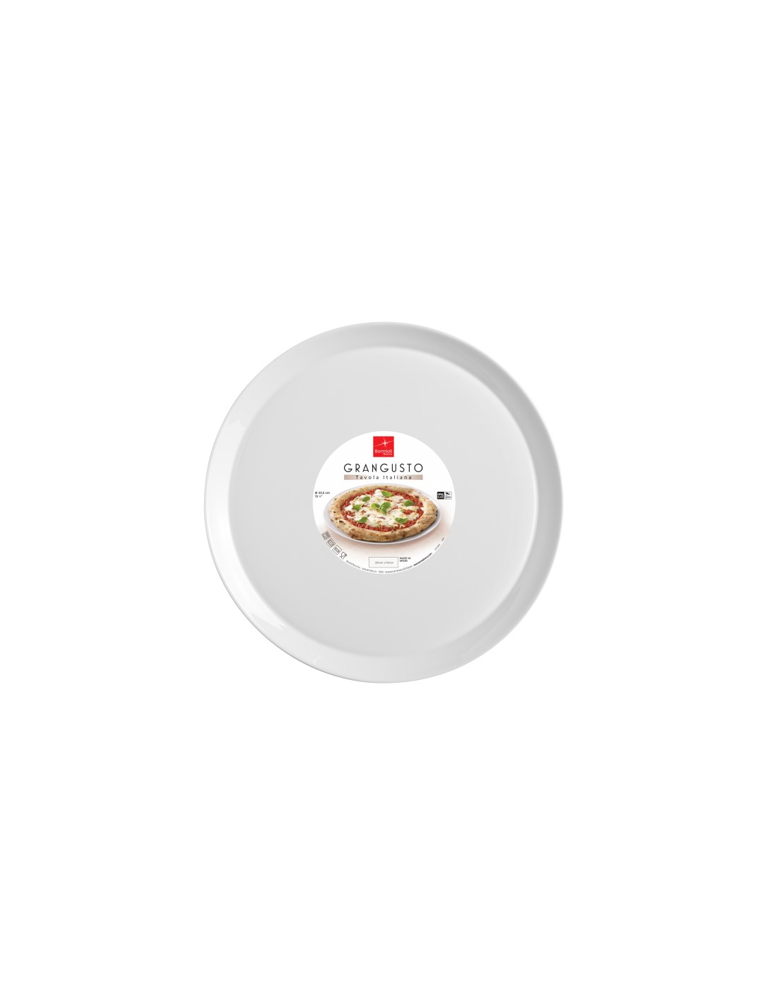 PIATTI: vendita online GRANGUSTO PIATTO PIZZA 33,5CM BORMIOLI ROCCO in offerta