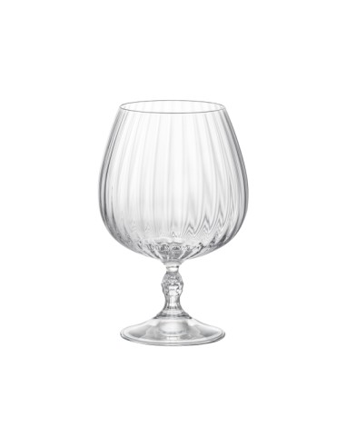 BICCHIERI ACQUA VINO BIBITA: vendita online AMERICA'20S CONFEZIONE 6 CALICI COGNAC 65CL BORMIOLI ROCCO in offerta