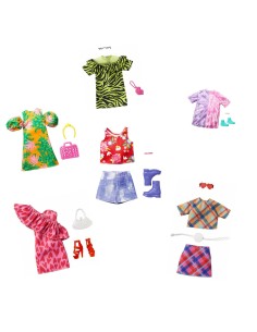 GIOCATTOLO PUBBLICIZZATO: vendita online BARBIE GWD96 LOOK COMPLETI ASSORTITI in offerta