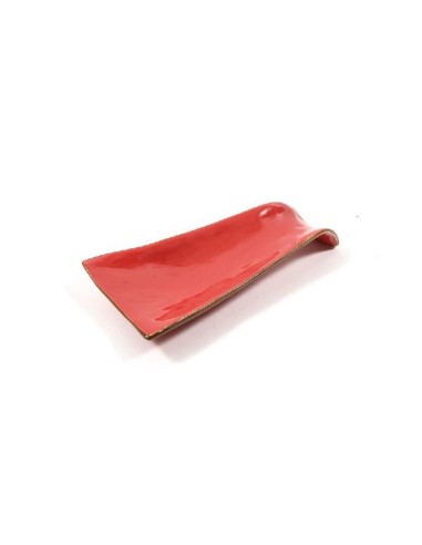 PIATTI: vendita online POGGIAMESTOLO 18222 CERAMICA ROSSO 23,5X11X3,5CM in offerta