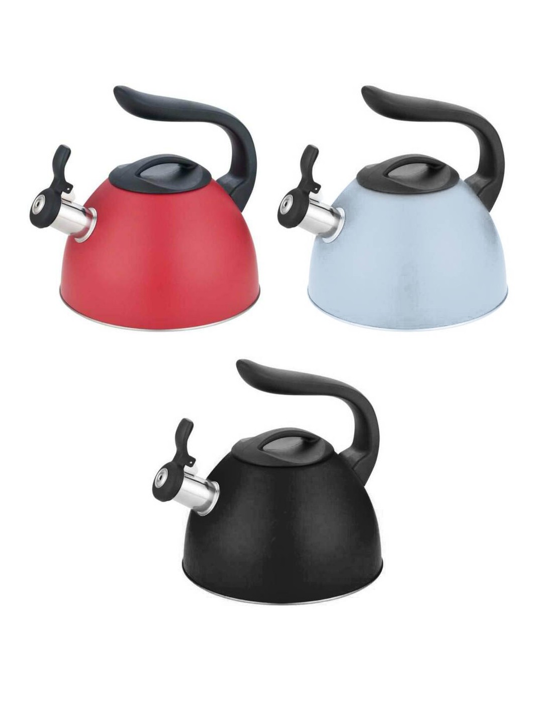 CAFFETTIERE E BOLLITORI: vendita online DENVER BOLLITORE 24665 2,50LT INOX in offerta