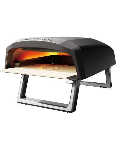 FORNI E MICROONDE: vendita online FORNO PIZZA A GAS PORTATILE INOX AREA COTTURA 35X35CM in offerta