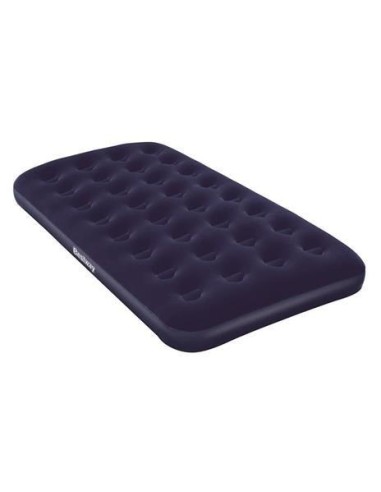 GONFIABILI: vendita online AIRBED BLU FLOCCATO SINGOLO PLUS 188X99X22 in offerta