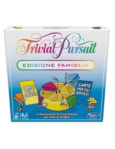 GIOCHI DI SOCIETA'E PUZZLE: vendita online GIOCO E1921 TRIVIAL PURSUIT EDIZ. FAMIGLIA in offerta