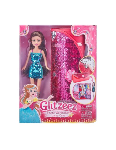 GIOCHI GIRL: vendita online GLITZEEZ 111022 BAMBOLA CON BORSA GUARDAROBA in offerta