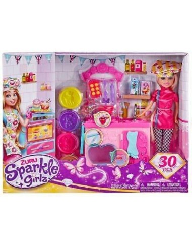 GIOCHI GIRL: vendita online SPARKLE GIRLZ 100183 PLAYSET CUCINA in offerta