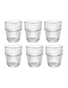 BICCHIERI ACQUA VINO BIBITA: vendita online BARSHINE CONF 6 BICCHIERI ROCKS 30,5CL in offerta