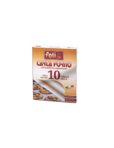 ROTOLI E VASCHETTE MONOUSO: vendita online CONF 10 FOGLI CARTA FORNO 40X60CM in offerta