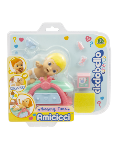 GIOCATTOLO PUBBLICIZZATO: vendita online CICCIOBELLO CC014000 AMICICCI NURSERY TIME in offerta