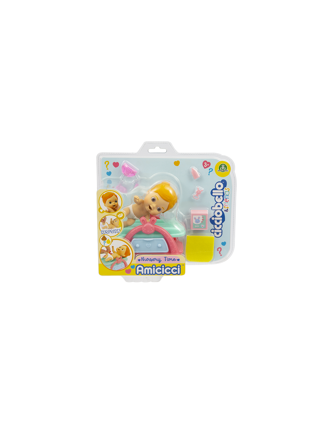 GIOCATTOLO PUBBLICIZZATO: vendita online CICCIOBELLO CC014000 AMICICCI NURSERY TIME in offerta