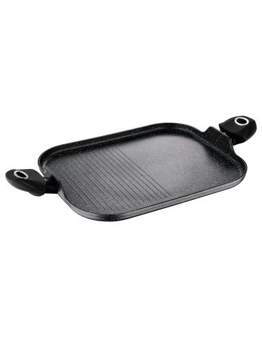 BISTECCHIERE: vendita online PIASTRA GRILL ALLUMINIO 35,5X28,3CM INDUZIONE in offerta