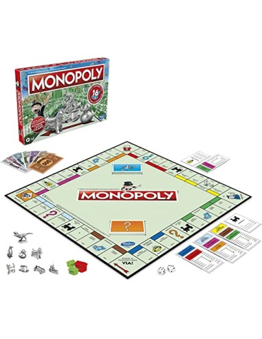 GIOCHI DI SOCIETA'E PUZZLE: vendita online GIOCO MONOPOLY CLASSIC C1009103 HASBRO in offerta