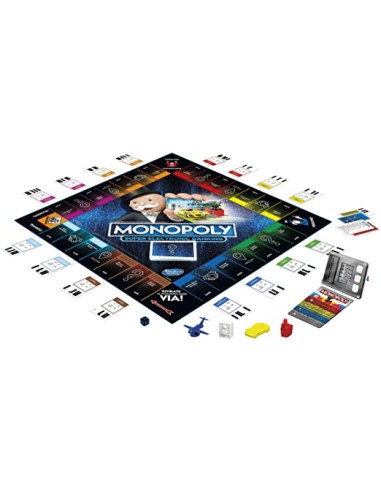 GIOCHI DI SOCIETA'E PUZZLE: vendita online GIOCO E8978 MONOPOLY SUPER ELECTRONIC BANKING in offerta