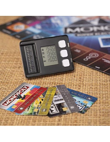 GIOCHI DI SOCIETA'E PUZZLE: vendita online GIOCO E8978 MONOPOLY SUPER ELECTRONIC BANKING in offerta