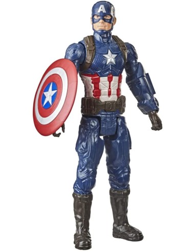 GIOCATTOLO PUBBLICIZZATO: vendita online Avengers Titan Hero Captain America, action figure 30 cm, personaggio Marvel, giocat...