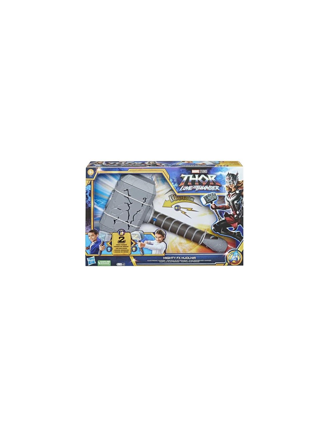 GIOCATTOLO PUBBLICIZZATO: vendita online AVENGERS F3359 MARTELLO DI MIGHTY THOR in offerta
