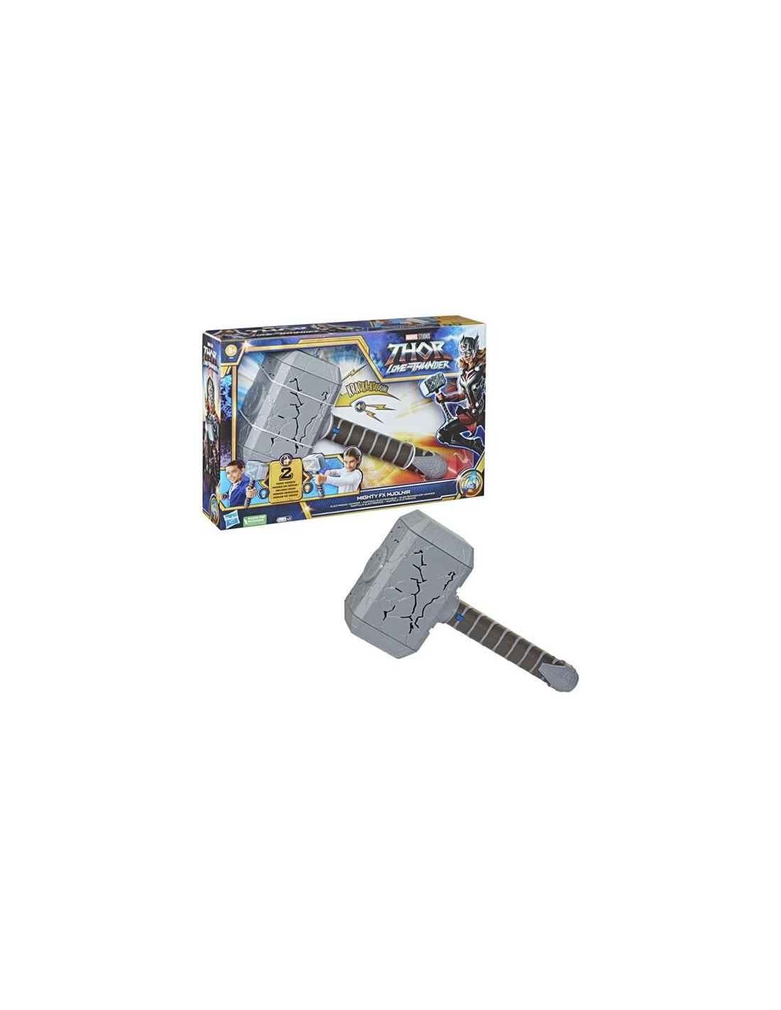 GIOCATTOLO PUBBLICIZZATO: vendita online AVENGERS F3359 MARTELLO DI MIGHTY THOR in offerta