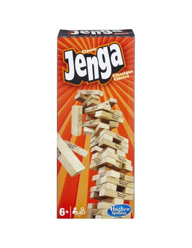 GIOCHI DI SOCIETA'E PUZZLE: vendita online GIOCO IN SCATOLA JENGA A2120EU4 HASBRO in offerta