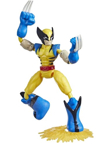 GIOCATTOLO PUBBLICIZZATO: vendita online MARVEL F4965 WOLVERINE BEND FLEX in offerta