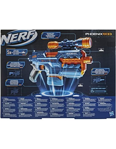 GIOCATTOLO PUBBLICIZZATO: vendita online NERF ELITE 2.0 E9961 PHOENIX CS6 in offerta