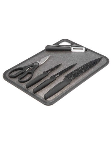 UTENSILI CUCINA: vendita online SET UTENSILI CUCINA 5 PEZZI CON TAGLIERE 179737 in offerta