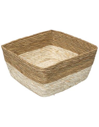 OGGETTISTICA: vendita online CESTINO 181240 PAGLIA 31X31X15CM in offerta