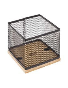 OGGETTISTICA: vendita online PORTAPENNE 181244 METALLO/BAMBOO 10X10X10CM in offerta
