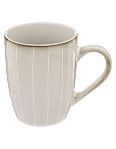 TAZZE CAFFE' E LATTE: vendita online TAZZA MUG 188814 TERRACOTTA 33CL GRIGIO in offerta