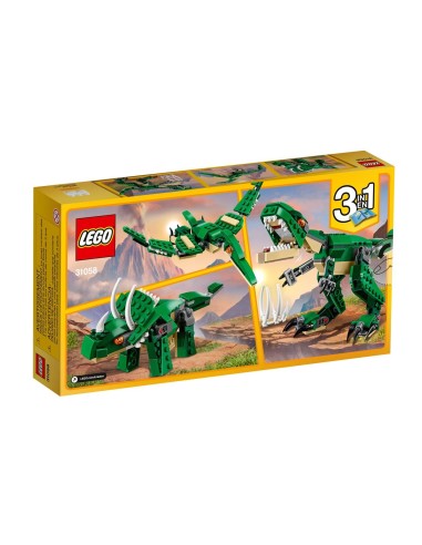 GIOCATTOLO PUBBLICIZZATO: vendita online lego Creator Dinosaur Set Animali Giocattolo 3 in 1 31058 in offerta