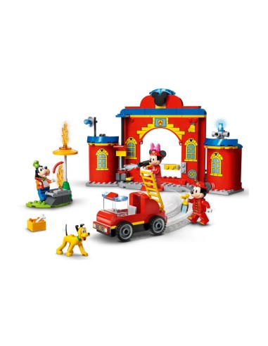 GIOCATTOLO PUBBLICIZZATO: vendita online DISNEY AUTOPOMPA E CASERMA DI MICKEY 10776 in offerta