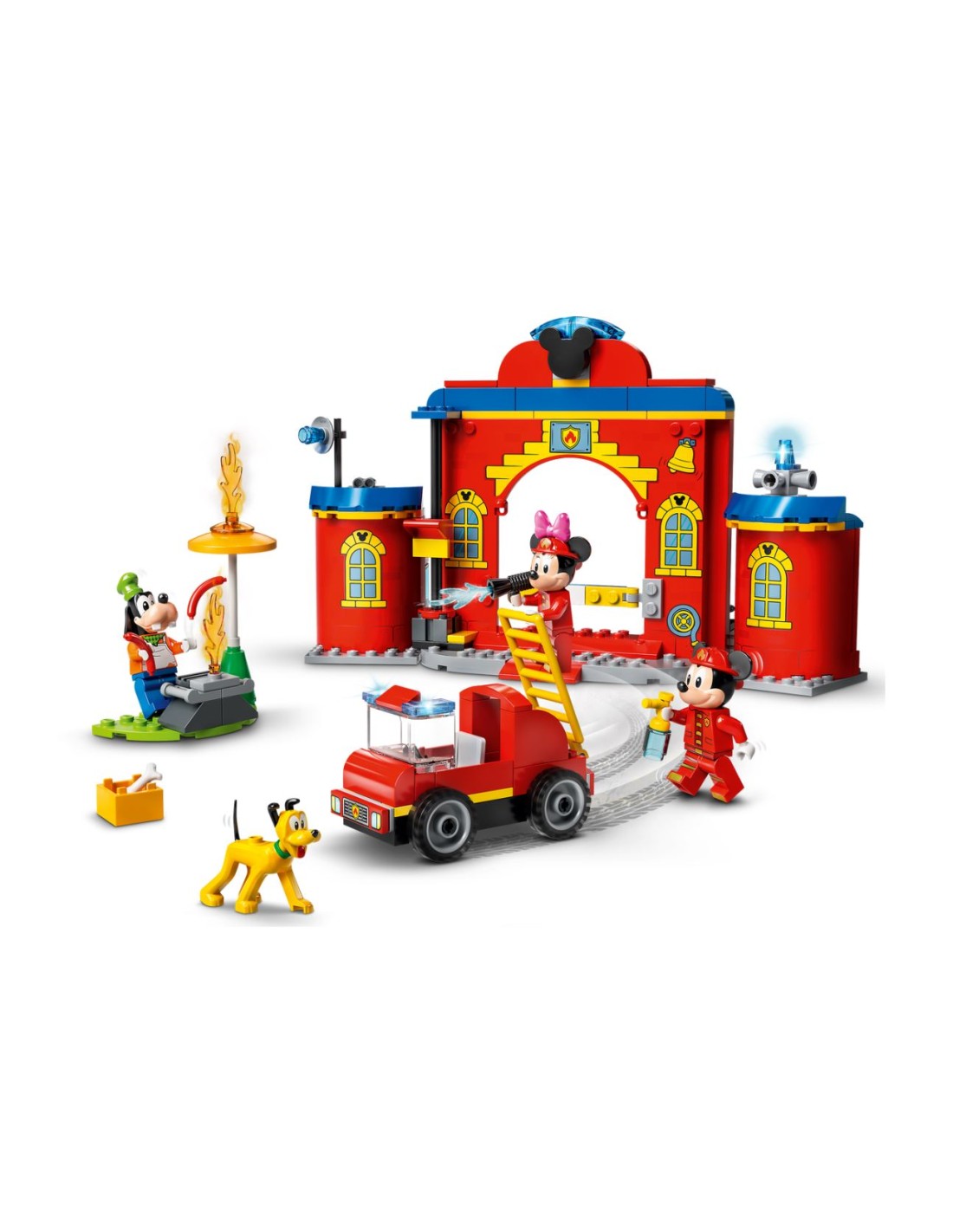 GIOCATTOLO PUBBLICIZZATO: vendita online DISNEY AUTOPOMPA E CASERMA DI MICKEY 10776 in offerta