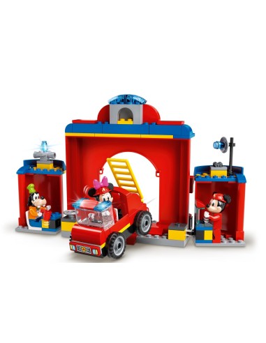 GIOCATTOLO PUBBLICIZZATO: vendita online DISNEY AUTOPOMPA E CASERMA DI MICKEY 10776 in offerta