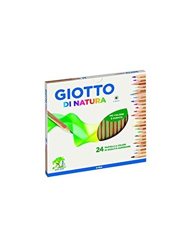 CANCELLERIA: vendita online GIOTTO 24 PASTELLI NATURA in offerta