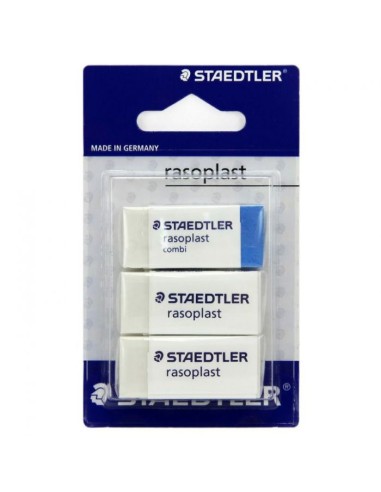 CANCELLERIA: vendita online STAEDTLER BLISTER 3 GOMME RASOPLAST in offerta