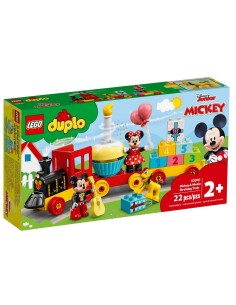 GIOCATTOLO PUBBLICIZZATO: vendita online DUPLO TRENO DEL COMPLEANNO DI TOPOLINO E MINNIE 10941 in offerta 2