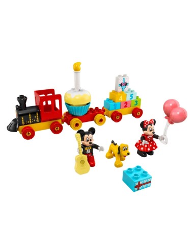 GIOCATTOLO PUBBLICIZZATO: vendita online DUPLO TRENO DEL COMPLEANNO DI TOPOLINO E MINNIE 10941 in offerta