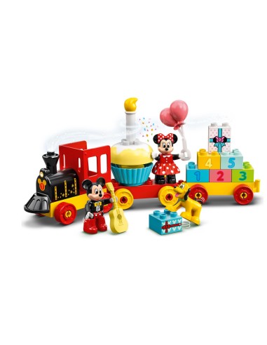 GIOCATTOLO PUBBLICIZZATO: vendita online DUPLO TRENO DEL COMPLEANNO DI TOPOLINO E MINNIE 10941 in offerta