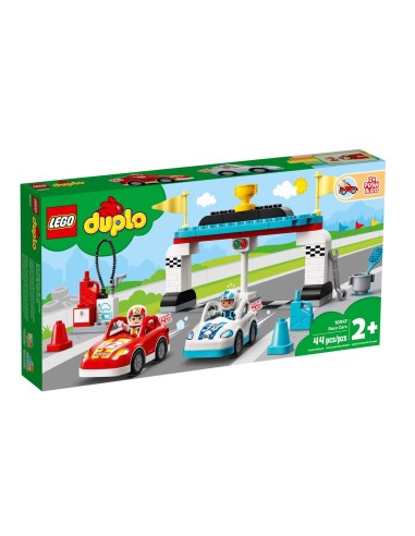 GIOCATTOLO PUBBLICIZZATO: vendita online DUPLO SET 2 AUTO DA CORSA 10947 in offerta