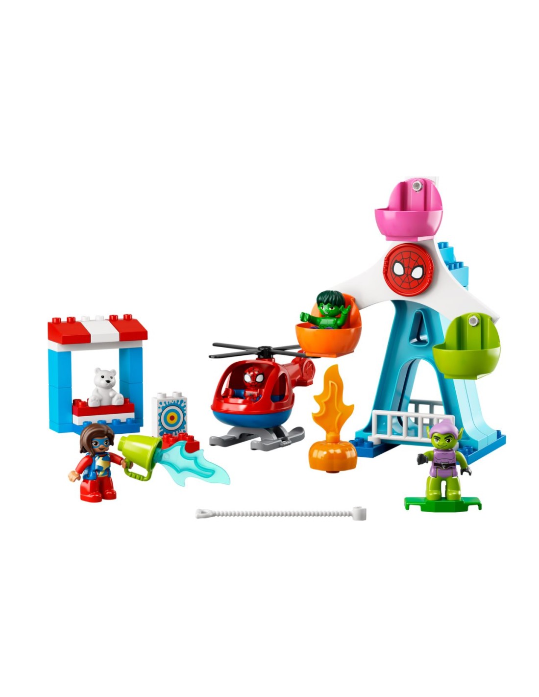 GIOCATTOLO PUBBLICIZZATO: vendita online DUPLO 10963 SPIDERMAN AVVENTURA AL LUNA-PARK in offerta