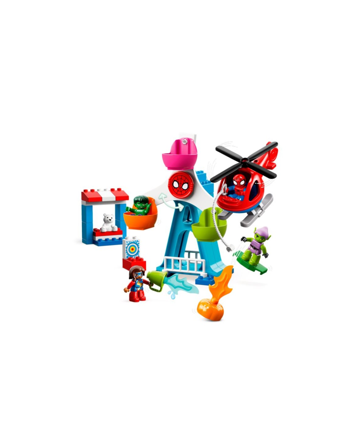 GIOCATTOLO PUBBLICIZZATO: vendita online DUPLO 10963 SPIDERMAN AVVENTURA AL LUNA-PARK in offerta