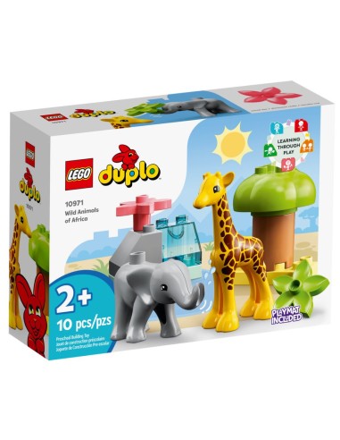 GIOCATTOLO PUBBLICIZZATO: vendita online DUPLO 10971 ANIMALI DELL'AFRICA in offerta