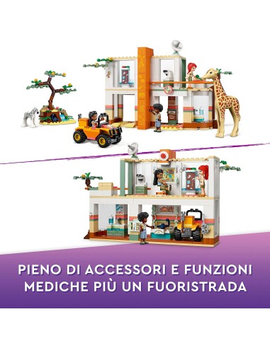 GIOCATTOLO PUBBLICIZZATO: vendita online FRIENDS 41717 SOCCORSO ANIMALI DI MIA in offerta