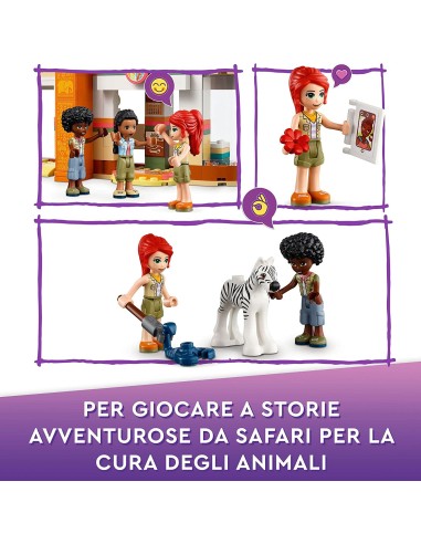 GIOCATTOLO PUBBLICIZZATO: vendita online FRIENDS 41717 SOCCORSO ANIMALI DI MIA in offerta