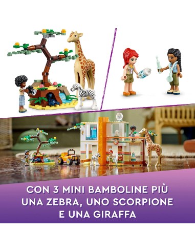 GIOCATTOLO PUBBLICIZZATO: vendita online FRIENDS 41717 SOCCORSO ANIMALI DI MIA in offerta