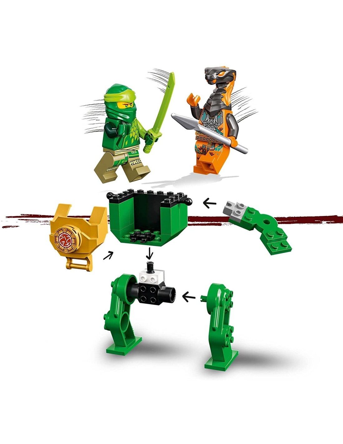 Home: vendita online NINJAGO 71757 MECH NINJA DI LLOYD in offerta