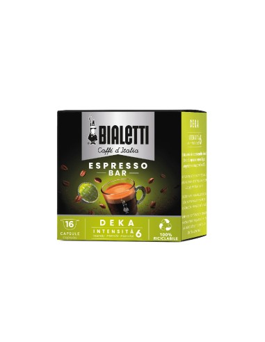 CAFFE': vendita online BOX 16 CAPSULE DEKA BIALETTI in offerta