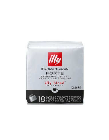 CAFFE': vendita online CONFEZIONE 18 CAPSULE FORTE IPERESPRESSO ILLY in offerta